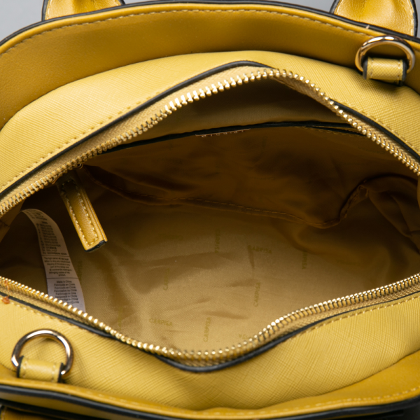 Γυναικεία τσάντα Carpisa Κίτρινο σκούρο οικολογικό δέρμα, 6 - Kalapod.gr